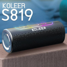 Koleer S819 ওয়্যারলেস ব্লুটুথ স্পিকার – স্টাইল ও সাউন্ড একসাথে!