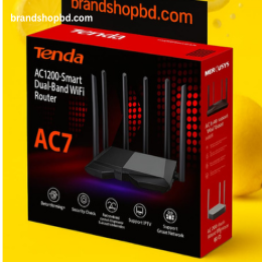 Tenda AC7 AC1200 Smart Dual-Band WiFi Router: High-Speed Connectivity for Seamless Online Experience