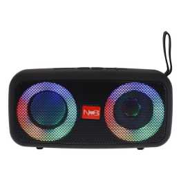 V8 NB-051 ট্রান্সপারেন্ট ব্লুটুথ স্পিকার (RGB লাইটসহ)