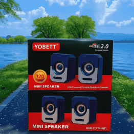 Yobett T20pc Mini Speaker USB 2.0 পোর্টেবল নোটবুক স্পিকার