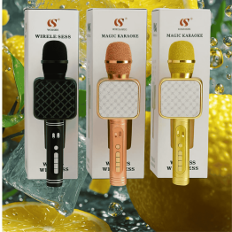 ব্লুটুথ কারাওকে মাইক্রোফোন উইথ স্পিকার